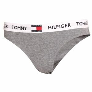 Tommy Hilfiger BIKINI Dámské kalhotky, tmavě šedá, veľkosť L