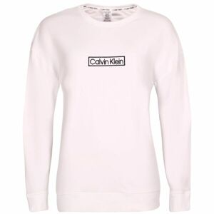 Calvin Klein REIMAGINED HER L/S SWEATSHIRT Dámská mikina, bílá, veľkosť L