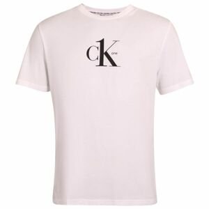 Calvin Klein TEE Pánské tričko, bílá, veľkosť S