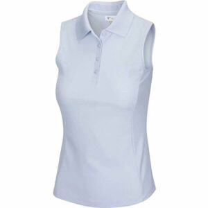 GREGNORMAN PROTEK SLEEVELESS POLO W Dámské golfové polo triko, světle modrá, velikost XL