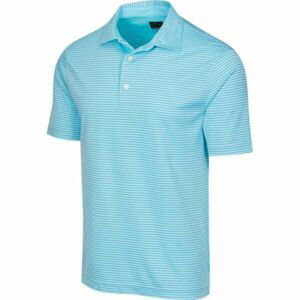 GREGNORMAN PROTEK ML75 STRIPE POLO Pánské golfové polo triko, tyrkysová, velikost S