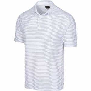 GREGNORMAN PROTEK ML75 STRIPE POLO Pánské golfové polo triko, bílá, velikost XL