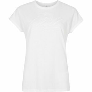 O'Neill SCRIPT T-SHIRT Dámské tričko, bílá, velikost S