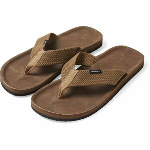 O'Neill CHAD LOGO SANDALS Pánské žabky, hnědá, veľkosť 39