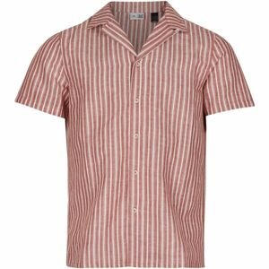 O'Neill BEACH SHIRT Pánská košile s krátkým rukávem, červená, velikost M