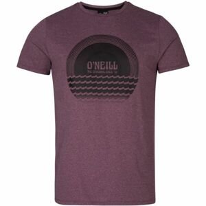 O'Neill SOLAR O'NEILL HYBRID T-SHIRT Pánské tričko, vínová, velikost M