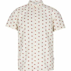 O'Neill AOP CHAMBRAY SHIRT Pánská košile s krátkým rukávem, bílá, velikost S