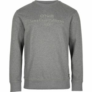 O'Neill PIQUE CREW SWEATSHIRT Pánská mikina, šedá, velikost XXL