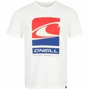 O'Neill FLAG WAVE Pánské tričko, bílá, velikost XXL