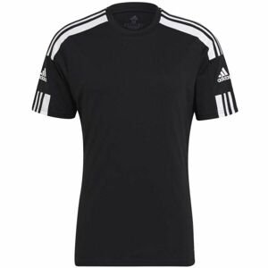 adidas SQUAD 21 JSY SS Pánský fotbalový dres, černá, velikost L
