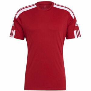 adidas SQUAD 21 JSY SS Pánský fotbalový dres, červená, velikost XL
