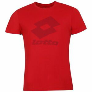 Lotto SMART IV TEE Pánské tričko, červená, veľkosť XXL