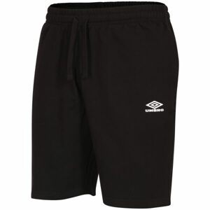 Umbro SWEAT SHORT Pánské kraťasy, černá, velikost M