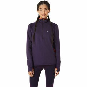 ASICS WINTER RUN LS HOODIE Dámská mikina, fialová, velikost M