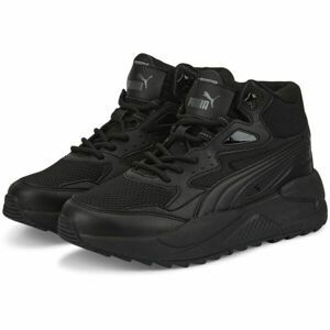 Puma X-RAY SPEED MID WTR JR Chlapecká obuv, černá, veľkosť 39