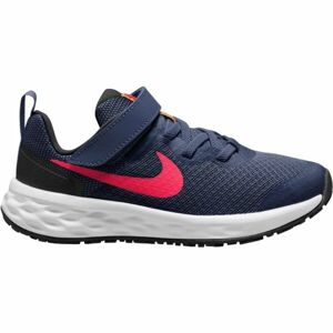 Nike REVOLUTION 6 PS Dětská sportovní obuv, tmavě modrá, veľkosť 31.5