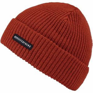 Horsefeathers JAKE BEANIE Pánská zimní čepice, červená, velikost UNI