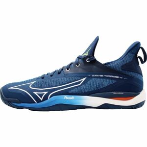 Mizuno WAVE MIRAGE 4 Pánská sálová obuv, modrá, velikost 42