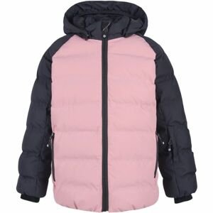 COLOR KIDS SKI JACKET QUILTED Dětská lyžařská bunda, růžová, velikost 164