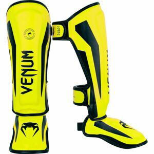 Venum LITE SHIN GUARDS KIDS - EXCLUSIVE Dětské chrániče holení, žlutá, velikost L