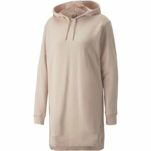 Puma HER HOODED DRESS Dámská mikina, růžová, veľkosť XL