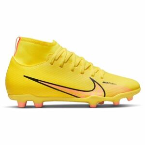 Nike JR MERCURIAL SUPERFLY 9 CLUB FG/MG Dětské kopačky, žlutá, velikost 35