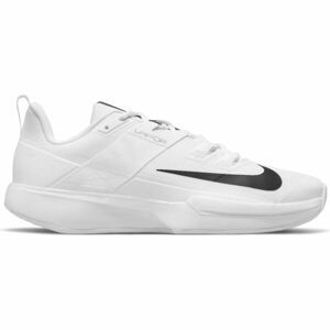 Nike COURT VAPOR LITE HC Pánská tenisová obuv, bílá, veľkosť 45.5