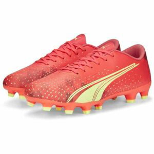 Puma ULTRA PLAY FG/AG Pánské kopačky, červená, velikost 44.5