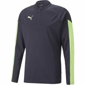 Puma INDIVIDUALFINAL 1/4 ZIP TOP Pánská mikina, šedá, velikost L