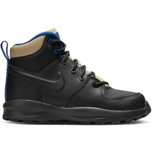 Nike MANOA Chlapecká zimní obuv, černá, veľkosť 33