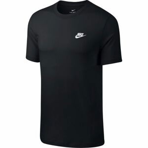 Nike SPORTSWEAR CLUB Pánské tričko, černá, velikost