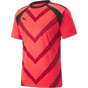 Puma TEAMLIGA GRAPHIC JERSEY Pánské fotbalové triko, oranžová, velikost XL