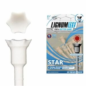 LIGNUM TEES STAR 72 mm Týčko, bílá, velikost UNI