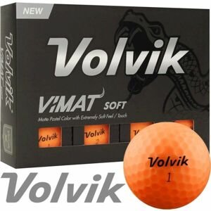VOLVIK VIMAT 12 ks Golfové míčky, lososová, velikost UNI