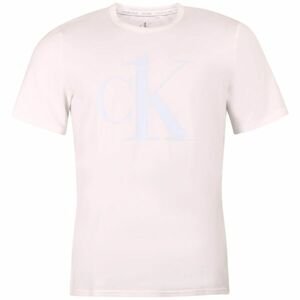 Calvin Klein S/S CREW NECK Pánské tričko, bílá, velikost M