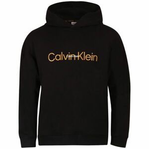 Calvin Klein EMB ICON HOL LOUNGE-L/S HOODIE Pánská mikina, černá, veľkosť M