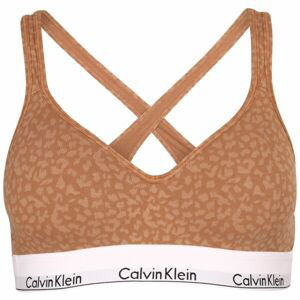 Calvin Klein BRALETTE LIFT Dámská podprsenka, hnědá, veľkosť M