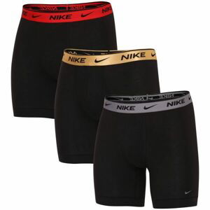 Nike EDAY COTTON STRETCH Pánské boxerky, černá, velikost XL