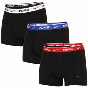Nike EDAY COTTON STRETCH Pánské boxerky, černá, velikost L