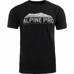 ALPINE PRO MODEN Pánské triko, černá, velikost L
