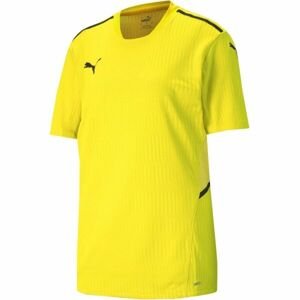 Puma TEAMCUP JERSEY Pánské fotbalové triko, žlutá, velikost L