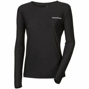 Progress RAPTORIA LS Dámské sportovní triko, černá, velikost XL
