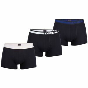 Tommy Hilfiger 3P TRUNK Pánské boxerky, tmavě modrá, velikost S