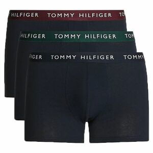 Tommy Hilfiger 3P TRUNK WB Pánské boxerky, tmavě modrá, velikost S