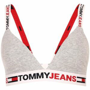 Tommy Hilfiger TOMMY JEANS ID-UNLINED TRIANGLE Dámská podprsenka, šedá, velikost XS