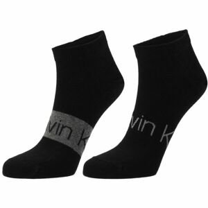 Calvin Klein SNEAKER 2P Pánské ponožky, černá, veľkosť 39-42