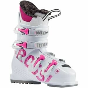 Rossignol FUN GIRL 4 JR Juniorské lyžařské boty, bílá, velikost 23.5