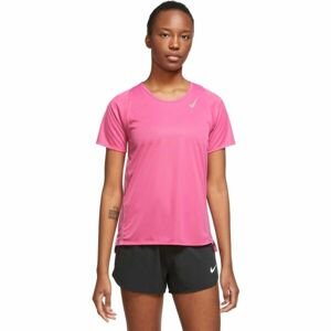 Nike DRI-FIT RACE Dámské běžecké tričko, růžová, velikost L