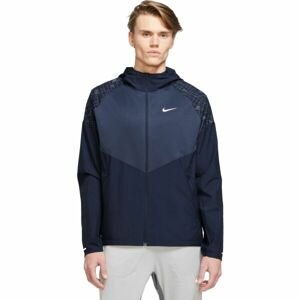 Nike RDVN MILER FLS JKT Pánská běžecká bunda, tmavě modrá, velikost L