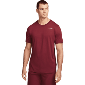 Nike DRY TEE DFC CREW SOLID M Pánské tréninkové tričko, vínová, velikost S